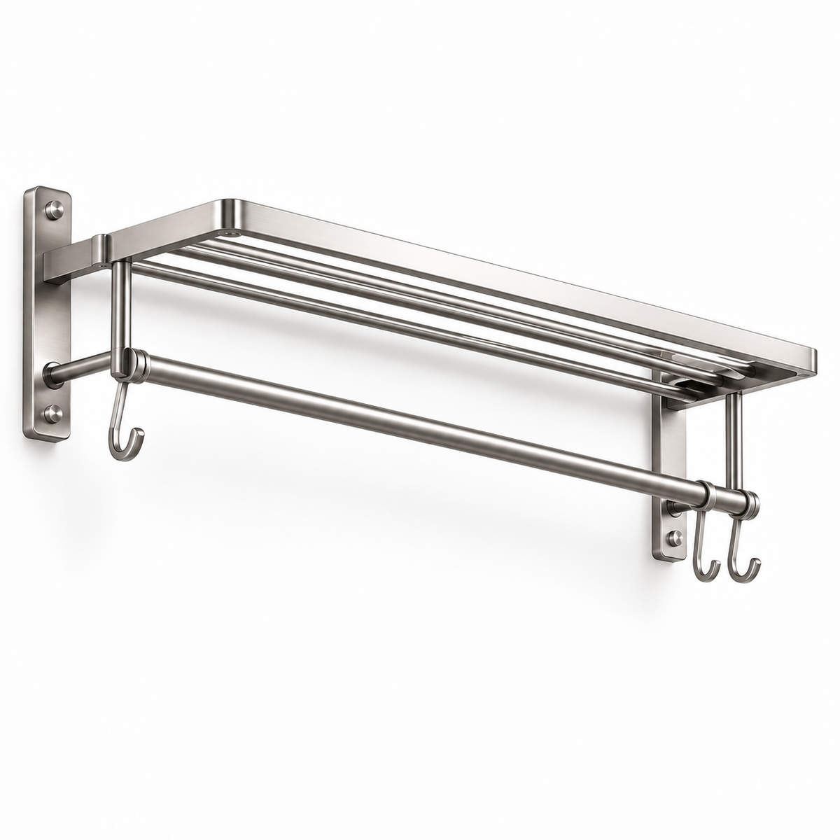 🛁✨ HUSKEER® TowelArc Pro Wall-Mounted Towel Rack – Rust-Resistant Space-Saving Bathroom Organizer with Open-Air Quick-Dry Storage, Secure Wall Installation & Easy-Access Towel Display for Modern Bathrooms 🌟